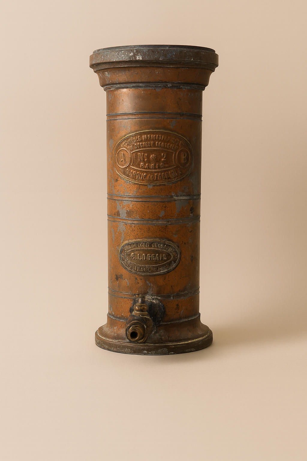 Ancien irrigateur du Docteur Eguisiér – Modèle n°2 – Paris, fin XIXᵉ siècle