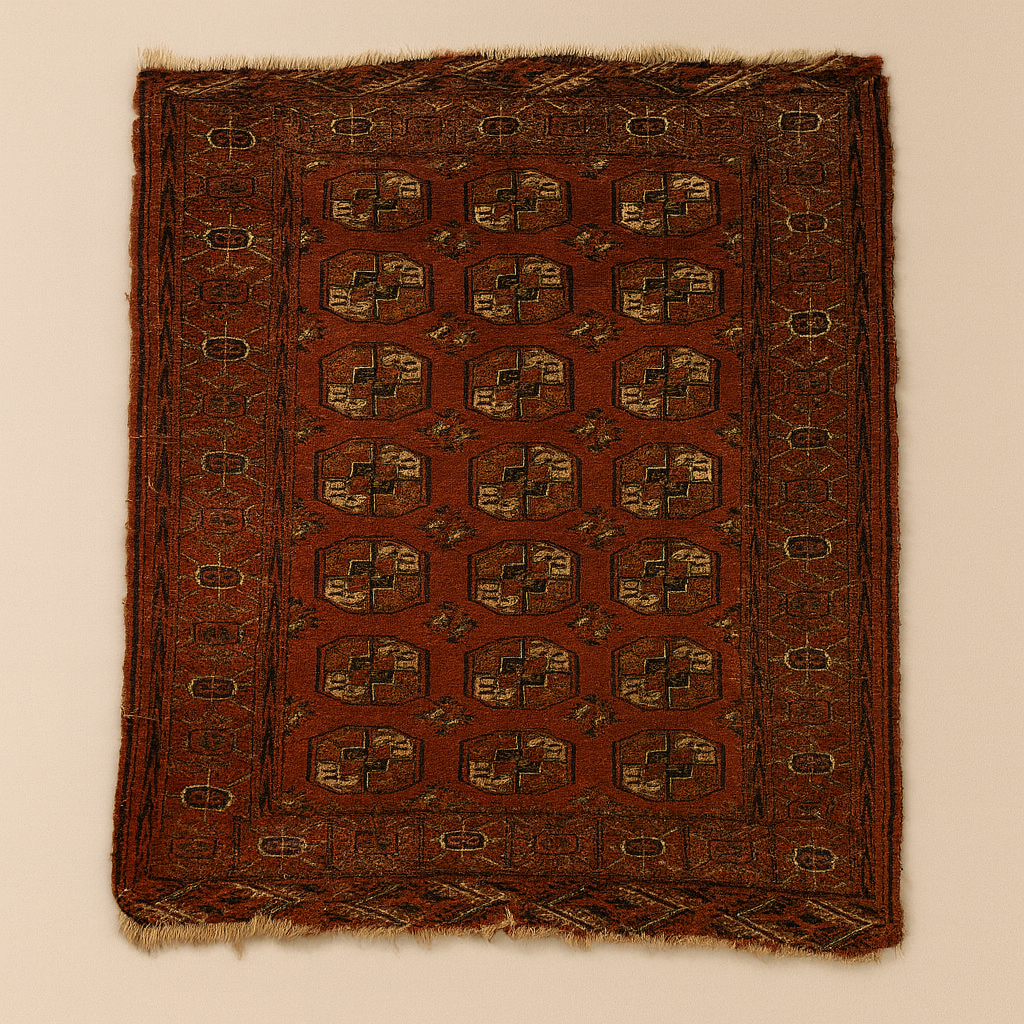 Tapis persan ancien – Tapis tribal Bakhtiari, Iran, fin XIXᵉ – début XXᵉ siècle